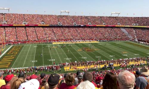 Iowa vs. Iowa State Football Outing